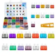 MOACCE 250PCS Flat Fuses Car Blade Fuse Classification Kit Marine RV Camper Boat