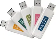 (5 Pack) Flash Drives 2GB/4GB/8GB/16GB/32GB Thumb Drive (Multicolor)