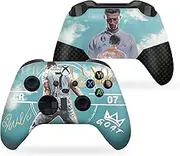 DreamController Ronaaldo Custom X-box Controller Wireless compatible with X-box One/X-box Series X/S Proudly Customized in USA with Permanent HYDRO-DIP Printing (NOT JUST A SKIN)