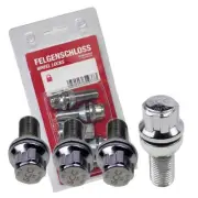 Wheel Locks ball seat R14 M12x1,5 36mm for Smart Cabrio City-Coupe Crossblade Fo