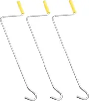 KOMBIUDA 3pcs Jack Wrench Key Hanger Bottle Jack Scissor Jack Trailer Jack Stand Jack Handle for Automotive Jack Accessories Wheel Lift Jack Truck Hydraulic Rod Furniture Silver