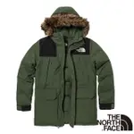 【美國 THE NORTH FACE】男款 防水透氣連帽寬鬆羽絨外套.夾克/機能性運動衫/5B19-NYC 綠色