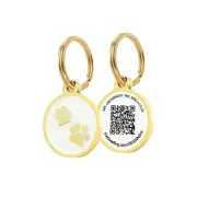 Gem Series QR Code Pet ID Tag for Dogs & Cats – Instant Pet Profile Access Sc...
