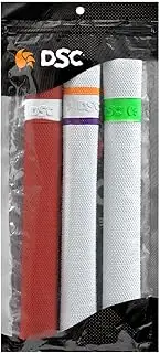 DSC Speed Non-Slip Cricket Bat Grip | Pack of 3 | Color: Multi | Durable Grips for Enhanced Batting Control | Compatible with All Cricket Bats | Professional Grade Soft Grip Set for Secure Hold