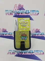 Pokemon Leaf Green Gameboy Advance carrying case GSP3P Venusaur NEW 2004 Pocket