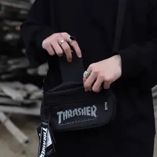 🇯🇵火焰 THRASHER 2WAY SHOULDER BAG PVC腰包 單肩 代購正品 腰包 側背包 包