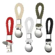 5 Pcs Tea Towel Clips, 1" Silver Hand Towel Clip Hooks, Multicolor