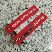 AC-130 Gunship Remove Before Flight ® Keychain, Tag, Streamer!