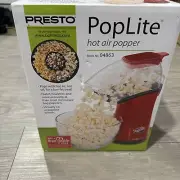 Presto PopLite Hot Air Popper 04863, Red