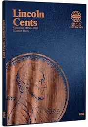 Whitman US Lincoln Cent Coin Folder Volume 3 1975-2013#9033
