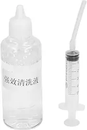 Inkjet PRINTER Nozzle Cleaning Solution Strong Dissolve Ability Dye Cleaning Fluid with Syringe Applicable to WF7710 WF3640 WF7620 8600 8610 8620 WF2750 WF2650 ET2550 ET2750