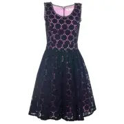 BNWT Alannah Hill Fantasies Come True Dress In Pink Size 14 RRP $289