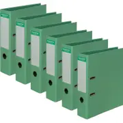 Colourhide Lever Arch File Folder A4 Biscay Green Pack 6