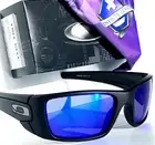NEW* OAKLEY Fuel Cell INFINITE HERO Galaxy POLARIZED Blue Sunglass oo9096-14