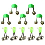 Fishing Bells Alarm Set Night Fishing Rod Bells Fishing Rings Double Alarm Bells