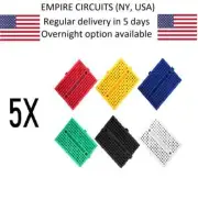 5X 170 Tie-points Mini Solderless Prototype Breadboard for Arduino Shield