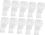 ERINGOGO 20Pcs Roller Shade Chain Retainer Clips Blind Beaded Chain Hook Accessories for Curtains Easy Installation Lightweight Compatible with Blinds