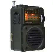 AM/FM/SW/WB Shortwave Broadcast Reception Radio Speaker Rechargeable