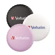 Verbatim 32135 My Finder Bluetooth Coin Tracker - Black/Purple/White (3/PK) New