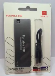 Portable Slim SSD Mobile Storage Hard Drive Enclosure 16TB USB 3.2 Type C, New