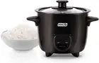 Mini Rice Cooker Steamer with Removable Nonstick Pot, Keep Warm Function & Recip