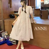 在飛比找蝦皮商城優惠-ANNE｜泡泡袖洋裝 碎花連身裙【AD10270】長裙 裙 