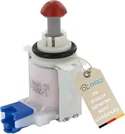 [DL-pro] Solenoid Valve Drain Valve for Water Bag in Dishwasher/Error E19 / Suitable for Bosch 631199 00631199 11033896 Neff Gaggenau Küppersbusch Balay