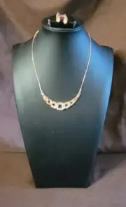 Paparazzi Knot In Love Copper Necklace And Earrings