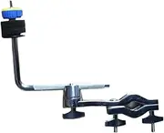 STARTIST Cymbal L Arm Rod with Bracket Extension Arm Attachment Easy to Install Portable Metal Cymbal Stand Clamp with Arm for Stage
