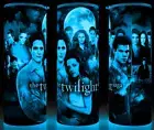 Glow in the Dark Twilight - Bella - Jacob - Edward Full Moon Cup Mug Tumbler