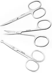 Beauty Scissors,3.5In Small Scissors,For Personal Facial Hair Grooming Scissors，