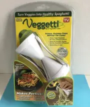 NEW Spiral Vegetable Slicer Cutter VEGGETI Makes Veggie Pasta AS SEEN ON TV 3