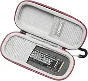 RLSOCO Hard Case for Kingston NV2 & Works with Samsung 990 EVO/980 Pro/990 Pro/970 EVO Plus 1TB/2TB/4TB/500GB NVMe Internal Solid State Drive (Case Only)