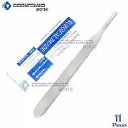 ODM 10 Surgical Blades# 24 with Scalpel Handle # 4 Dental
