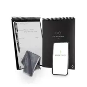 Rocketbook Flip Reusable Smart Notepad, Top Bound Notebook Executive Size 6X8.8,