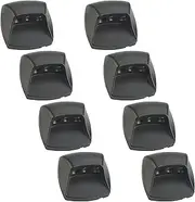 (8 Pack) Low Voltage LED 12V 2W 55 Lumen LED Aluminum Black Deck Step Wall Path Railing Navigate Lights