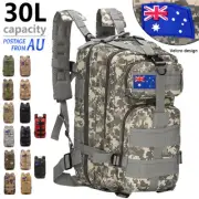 30L/35L Military Tactical Backpack Rucksack Hiking Camping Trekking Army Bag