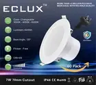 60PCS 7W LED Downlight Kits 70mm Cutout CCT Dimmable Color Changeable IP44