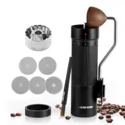 R3 Manual Coffee Grinder with CNC Stainless Steel Conical Burr and 5 Screen f...