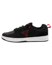 The Crest - Black/Grey/Red | Fallen Footwear Australia