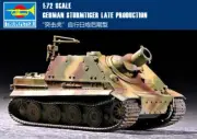 GERMAN STURMTIGER LATE PRODUCTION 1/72 tank Trumpeter model kit 07247