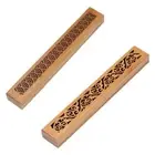 Decor Desktop Ornament Bamboo Incense Box Censer Ash Catcher Incense Holder