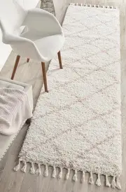 Buff Pink Runner Rug