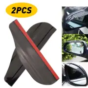 2X Mirror Rain Board Eyebrow Guard Car Rear View Mirror Sun Visor Accessories US (for: Toyota)