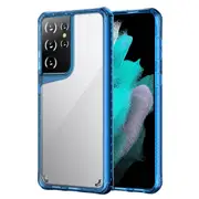 ZUSLAB Galaxy S21 Ultra 5G Tough Air Case Shock Absorption Protective Hard Back Cover for Samsung - Blue