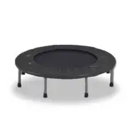 40" Mini Trampoline Jogger Rebounder Home Gym Workout Fitness Black