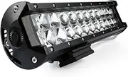 AFTERPARTZ LED Work Light Bar CREE Chips 6340LM Combo Reflector Headlight Work Light (12 Inch D4)