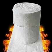 LFFH Ceramic Fiber Blanket, Fire Insulation High Temperature 1260F, Suitable For Wood Stove, Pizza Oven, Kiln, Forge, Fireplace, Etc. (Color : 0.61x3.6m 50mm)