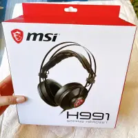 在飛比找蝦皮購物優惠-微星 MSI 電競耳機 H991