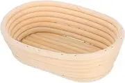 Bread Proofing Basket Rattan Dough Fermentation Holder for Home Baking Kitchen Accessory for Sourdough and Artisan Bread Making